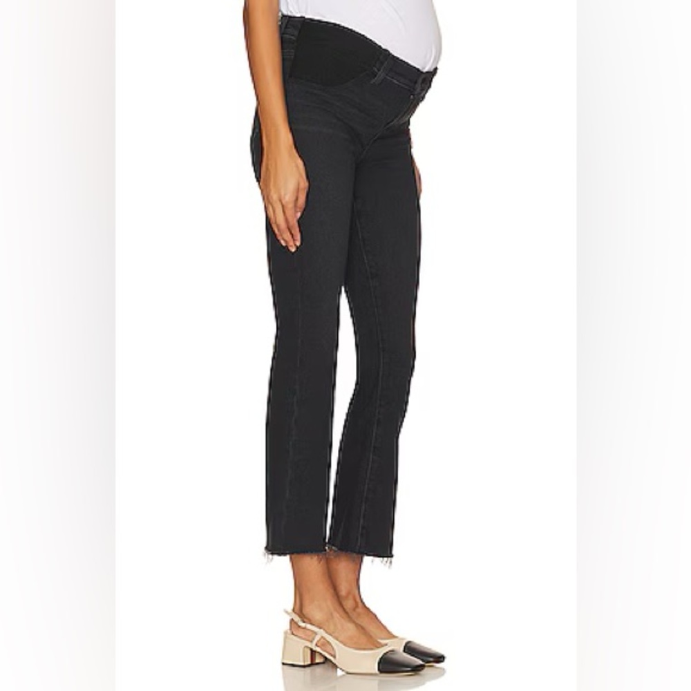 Maternity Claudine Straight in Black Lotus